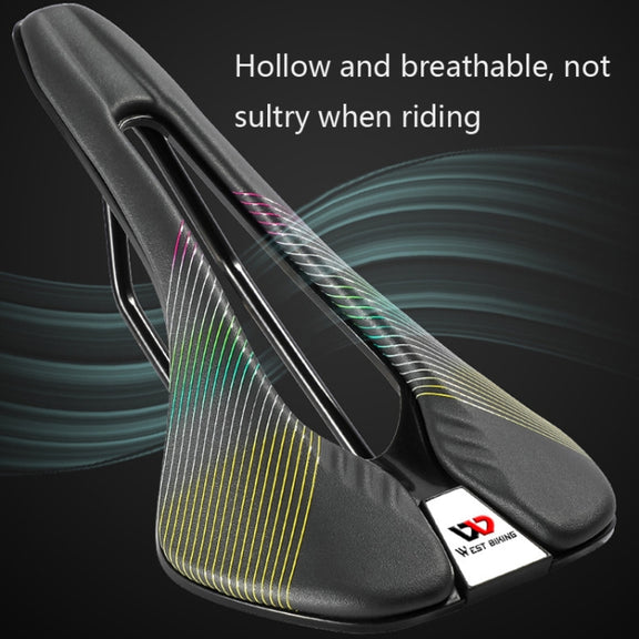 WEST BIKING YP0801118 Bicycle Comfort Cushion(Red Gravity)
