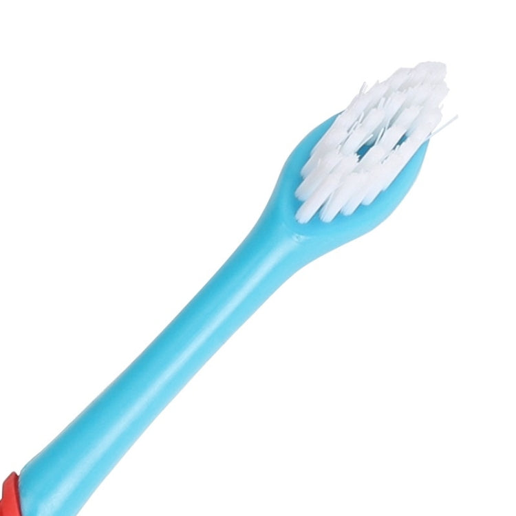 Pet Double-Head Toothbrush Pet Oral Cleaning Products(Blue) - Oral Cleaning Tools by PMC TechLife | Online Shopping South Africa | PMC TechLife