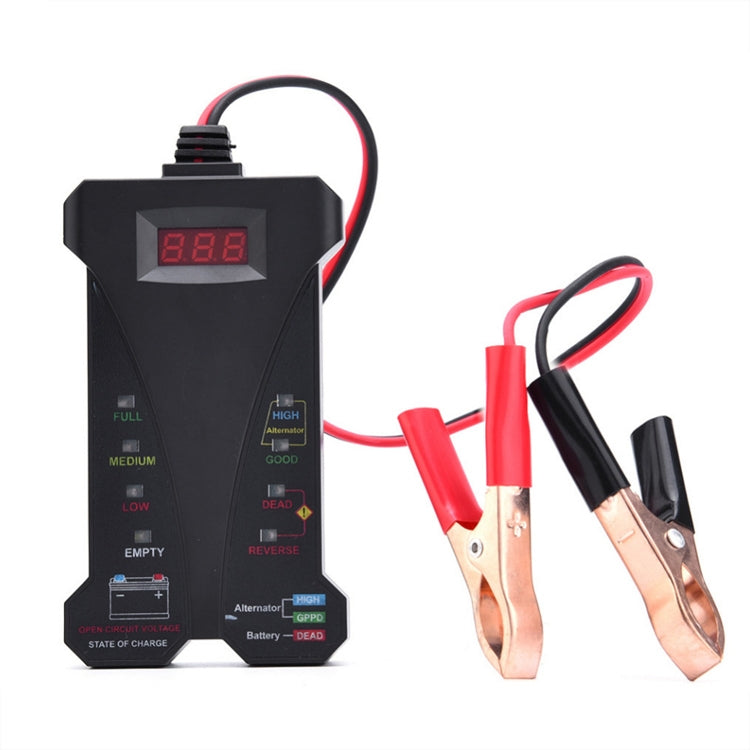 12V Three-In-One Battery Tester Digital Display Tester - Electronic Test by PMC TechLife | Online Shopping South Africa | PMC TechLife | Buy Now Pay Later Mobicred