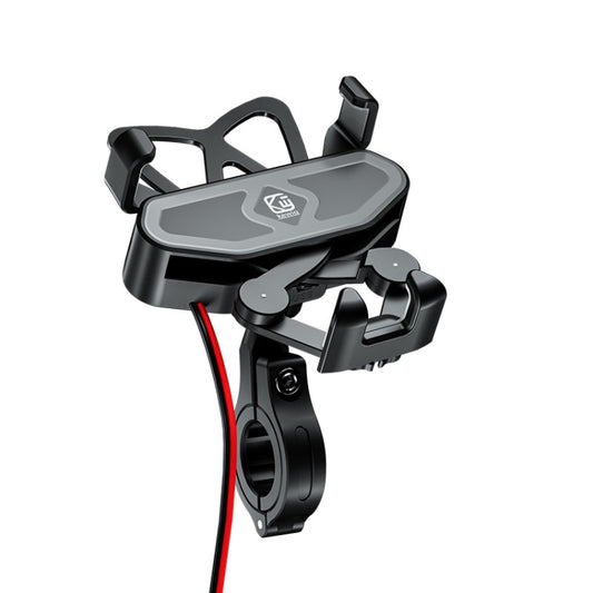M10 2.4A Charging Version Kewig Motorcycle Electric Car Mobile Phone Navigation Waterproof Bracket - free shipping - PMC Jewellery - Order now!