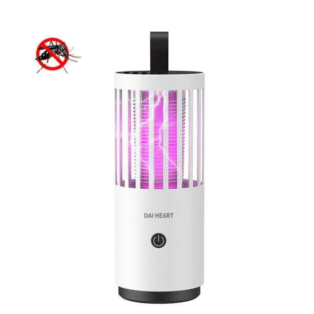 DAI HEART Electric Mosquito Killer Lamp Outdoor Household Photocatalyst Mosquito Killer,Style: USB Direct Plug