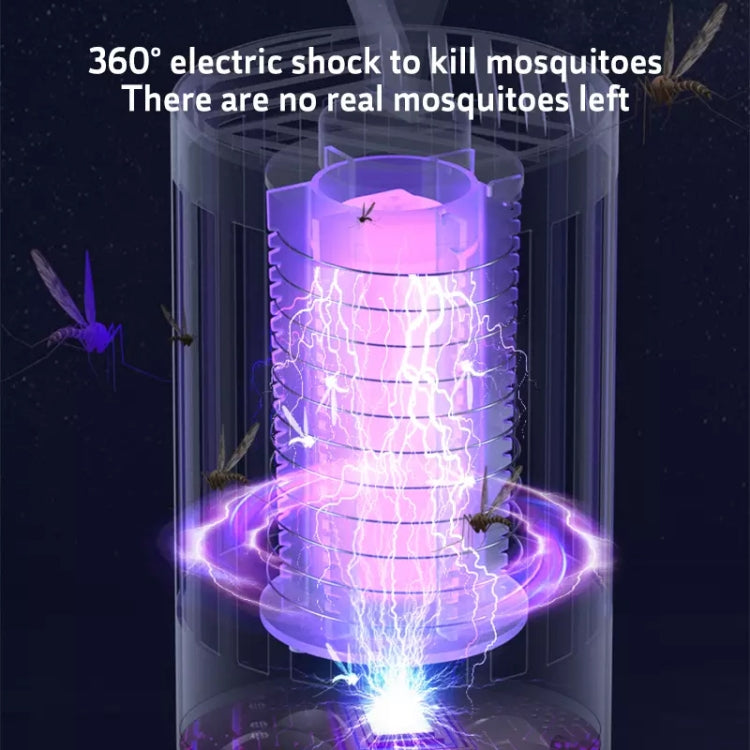 DAI HEART Electric Mosquito Killer Lamp Outdoor Household Photocatalyst Mosquito Killer,Style: USB Direct Plug