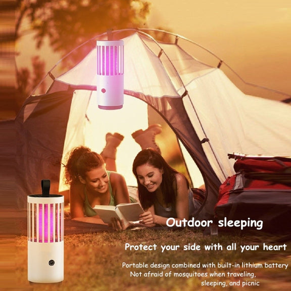DAI HEART Electric Mosquito Killer Lamp Outdoor Household Photocatalyst Mosquito Killer,Style: USB Direct Plug