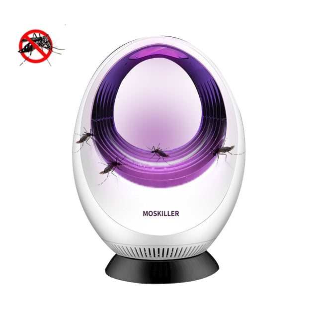 168 LED Photocatalyst Mosquito Killer Lamp Household Mosquito Catching Lamp(White)