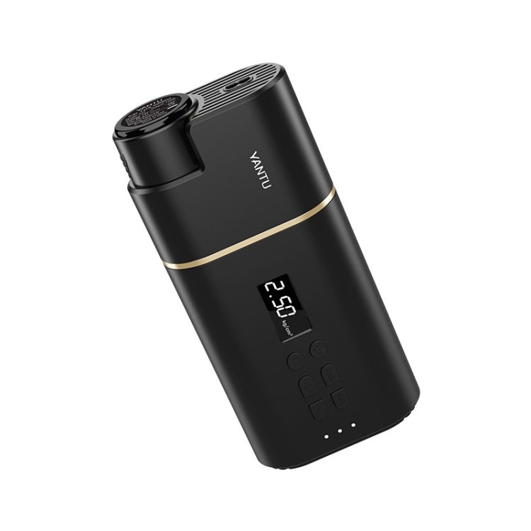 YANTU A31 Car Smart Digital Display Air Pump Electric Portable Tire Pump, Specification： Wireless Version Black - free shipping - PMC Jewellery - Order now!