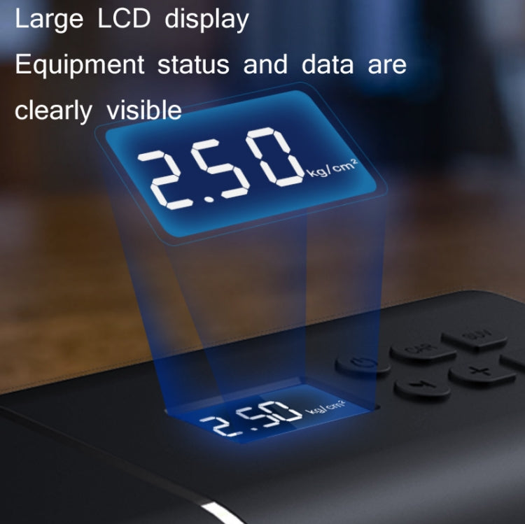YANTU A31 Car Smart Digital Display Air Pump Electric Portable Tire Pump, Specification： Wireless Version Black - free shipping - PMC Jewellery - Order now!