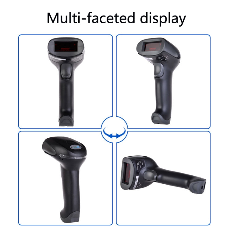 NETUM F20 Anti-Slip And Anti-Vibration Barcode Scanner, Model: Wired Red Light