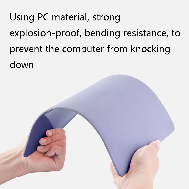 Hollow Style Cream Style Laptop Plastic Protective Case For MacBook Pro 13 A2251 & A2289 & A2338 2020(Tranquil Blue) - MacBook Pro Cases by PMC TechLife | Online Shopping South Africa | PMC TechLife