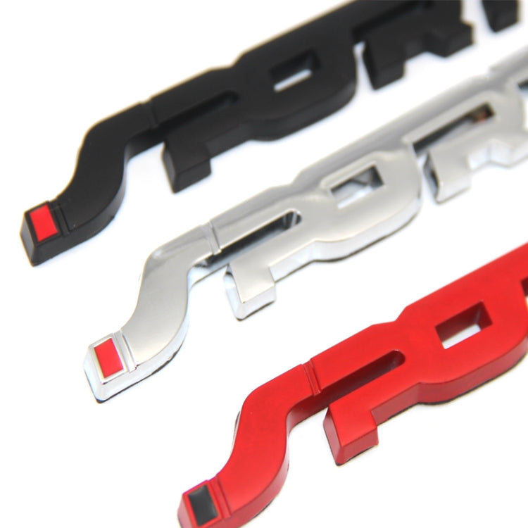 6 PCS  Metal 3D Stereo Car Sticker Modified Sport Tail Sticker Body Sticker(Red) - 3D Creative Stickers by PMC TechLife | Online Shopping South Africa | PMC TechLife | Buy Now Pay Later Mobicred