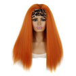 Turban Headband Corn Beard Long Hair Wig Headgear, Color Classification: 18C # G - free shipping - PMC TechLife - Order now!
