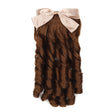 Princess Curly Ponytail Wig Costume Film And Television Retro Prom Comb Ponytail Curly Hair(Light Brown) - free shipping - PMC TechLife - Order now!