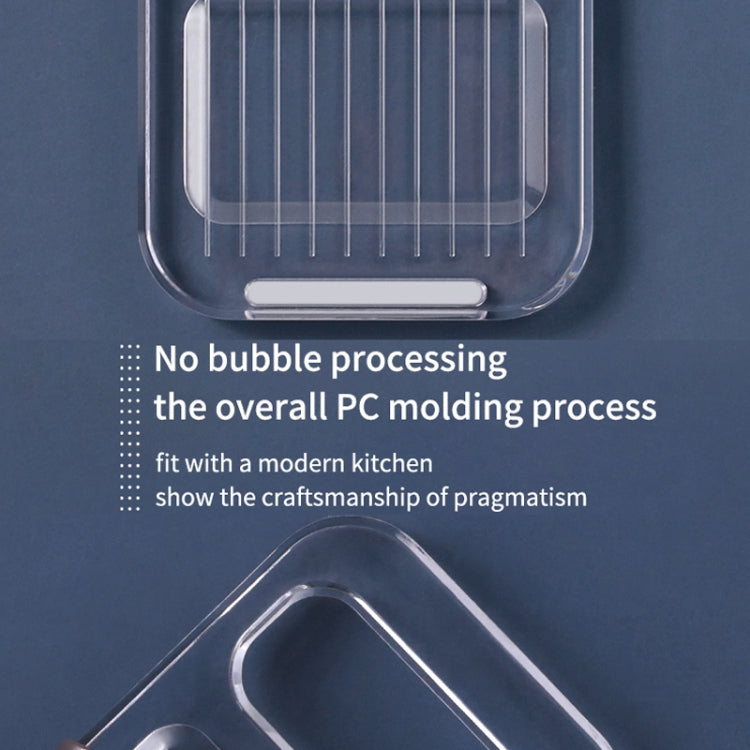 Multi-Function Slicker Kitchen Gadget Potato Slice Grater, Colour: Three Knives Gray - Cutter & Peeler by PMC TechLife | Online Shopping South Africa | PMC TechLife | Buy Now Pay Later Mobicred