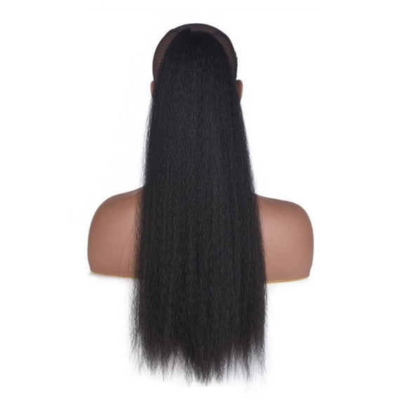 Fluffy Corn Whisker Long Curly Hair Fake Ponytail, Colour: 2.2 #