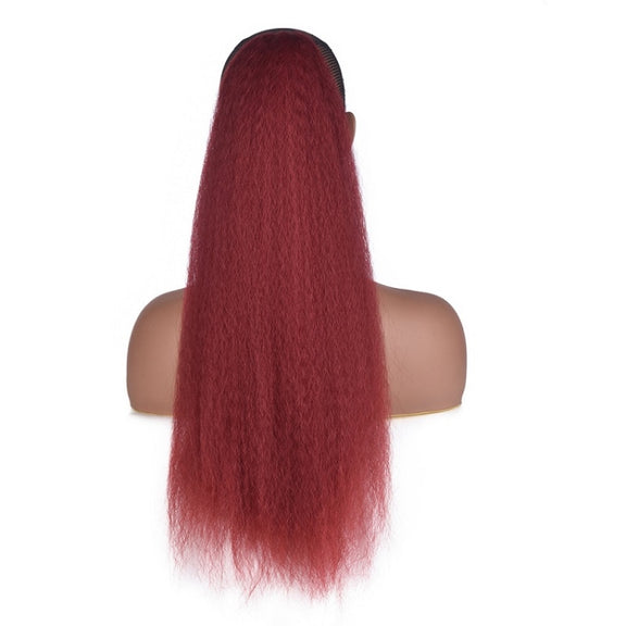 Fluffy Corn Whisker Long Curly Hair Fake Ponytail, Colour: 6.BUG #