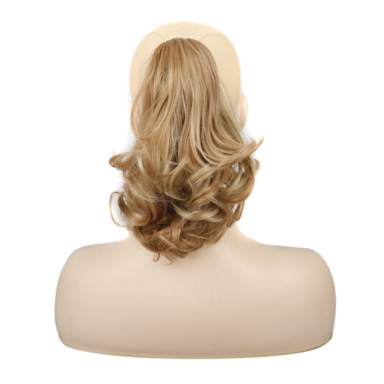 Women Curly Hair Short Ponytail Wig With Shark Clip(22H24 #) - free shipping - PMC TechLife - Order now!