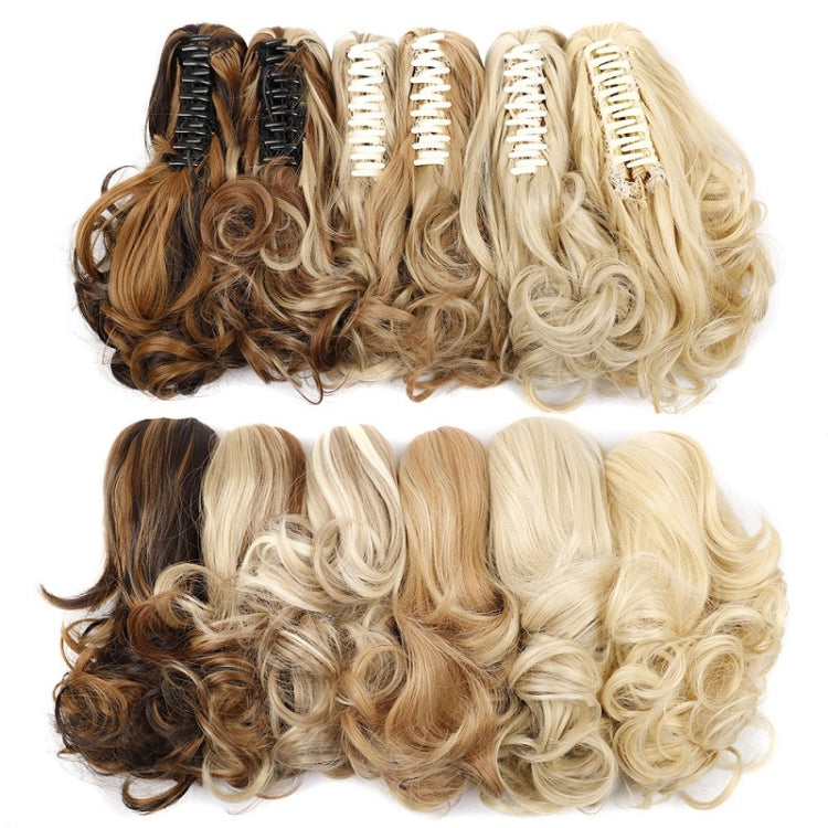 Women Curly Hair Short Ponytail Wig With Shark Clip(16H613 #)