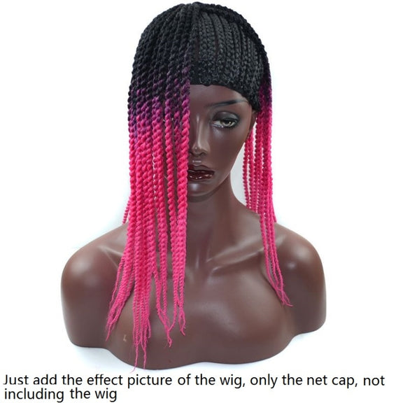 Wig Braid Net Hat Dreadlocks Hair Extension Headgear(Medium)