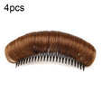 4 PCS Forehead Hair Root Padding And Combing Hair Pack, Colour: 10cm Light Brown - free shipping - PMC TechLife - Order now!