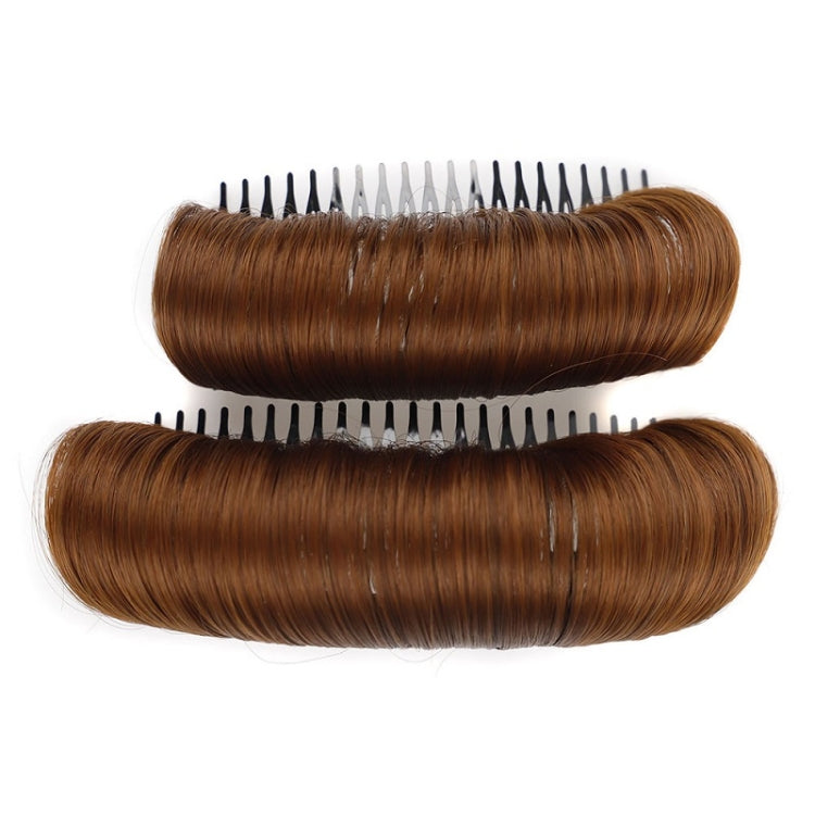 4 PCS Forehead Hair Root Padding And Combing Hair Pack, Colour: 10cm Light Brown - free shipping - PMC TechLife - Order now!