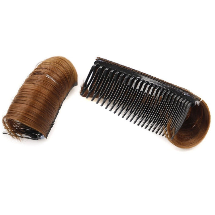 4 PCS Forehead Hair Root Padding And Combing Hair Pack, Colour: 10cm Dark Brown
