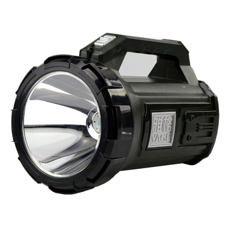 YAGE 5701 10W LED Strong Light Long-Range Searchlight Outdoor Lighting Rechargeable Flashlight, CN Plug(Ink Green) - LED Flashlight by YAGE | Online Shopping South Africa | PMC Jewellery | Buy Now Pay Later Mobicred