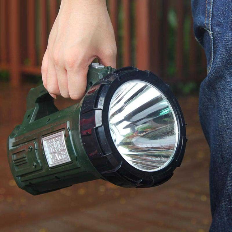 YAGE 5701 10W LED Strong Light Long-Range Searchlight Outdoor Lighting Rechargeable Flashlight, CN Plug(Ink Green) - LED Flashlight by YAGE | Online Shopping South Africa | PMC Jewellery | Buy Now Pay Later Mobicred
