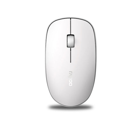 Rapoo M200G 1300 DPI 3 Keys Silent Wireless Mouse(White) - free shipping - PMC Jewellery - Order now!