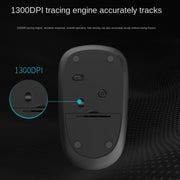 Rapoo M200G 1300 DPI 3 Keys Silent Wireless Mouse(Pink)