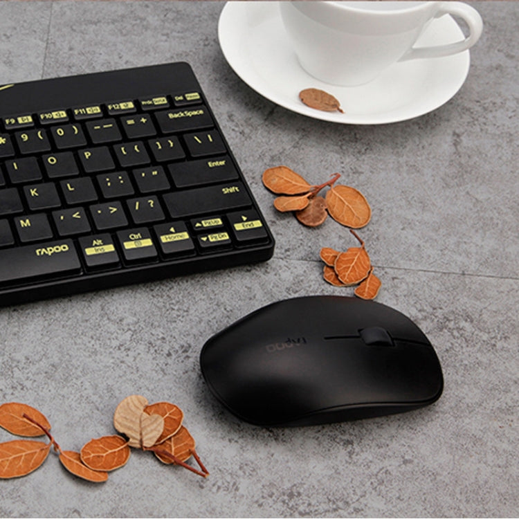 Rapoo M200G 1300 DPI 3 Keys Silent Wireless Mouse(White) - free shipping - PMC Jewellery - Order now!
