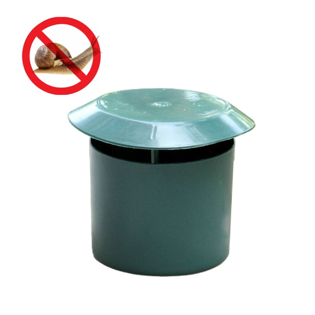 Snail Trap Garden Vegetable Garden Snail Trap Physically Kill Snail Cage, Style: Round Barrel Type