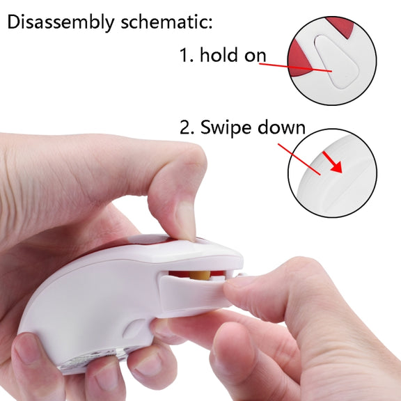 PR-01 1600 DPI 7 Keys Flying Squirrel Wireless Mouse 2.4G Gyroscope Game Mouse(Black Yellow)