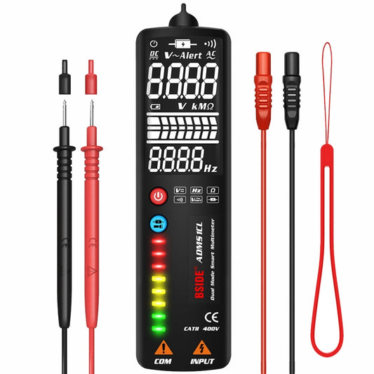 BSIDE Dual-Mode Smart Large-Screen Display Multimeter Electric Pen Portable Voltage Detector, Specification: ADMS1CL - free shipping - PMC Jewellery - Order now!