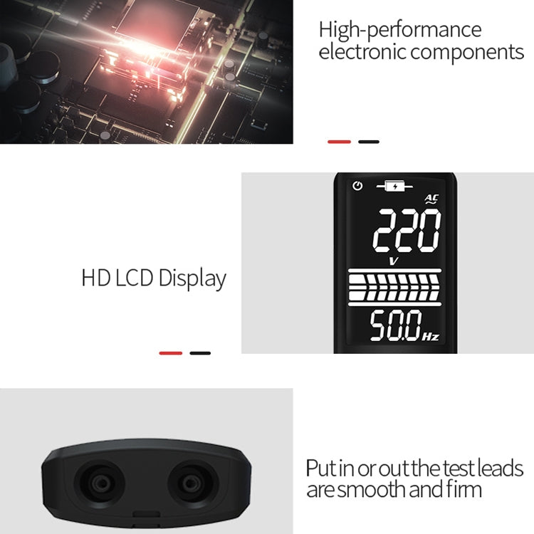 BSIDE Dual-Mode Smart Large-Screen Display Multimeter Electric Pen Portable Voltage Detector, Specification: ADMS1CL - free shipping - PMC Jewellery - Order now!