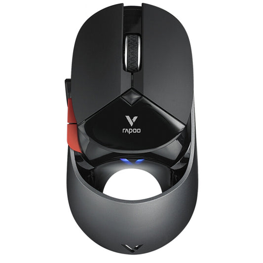Rapoo VT960 1600 DPI 7 Keys Dual Mode Macro Programmable Symphony RGB Backlit Wireless Gaming Mouse(Black) - free shipping - PMC Jewellery - Order now!