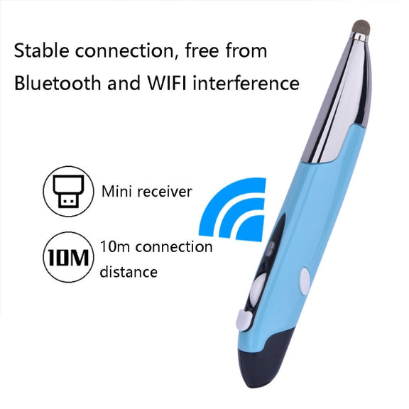 PR-06S Voice Control AI Wis Mouse Handwriting Wireless Mouse(Blue)