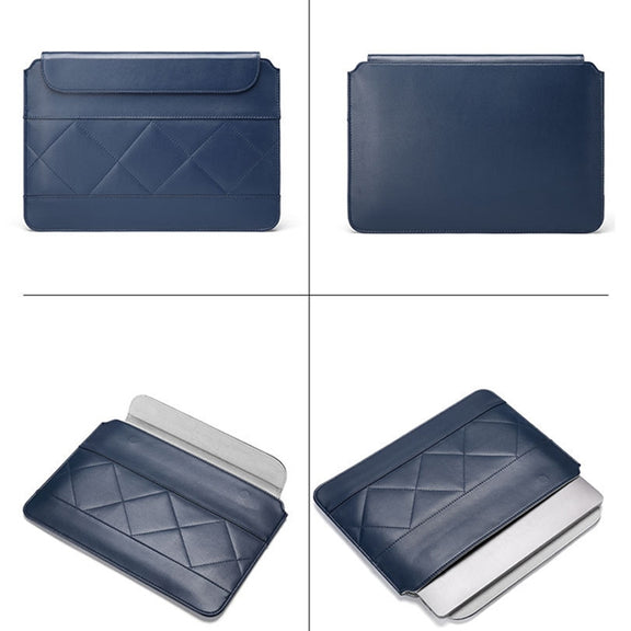 Microfiber Leather Thin And Light Notebook Liner Bag Computer Bag, Applicable Model: 14-15 inch(Black)