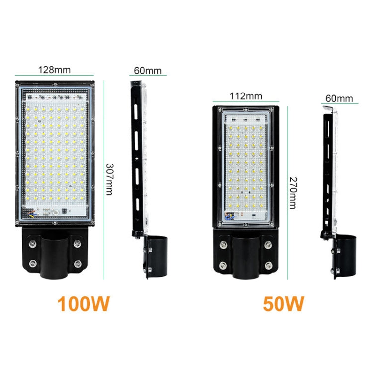 50W LED Water-resistant Road Lighting Courtyard Floodlight(White Light)