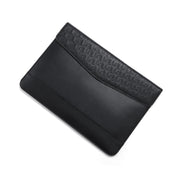 Horizontal  Embossed Notebook Liner Bag Ultra-Thin Magnetic Holster, Applicable Model: 14-15 inch( Black)