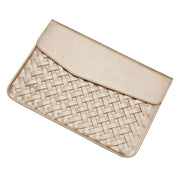 Hand-Woven Computer Bag Notebook Liner Bag, Applicable Model: 13 inch (A1466 / A1369 / A1502 / A1425 / A1466 / A1369 / A1502)(Golden)