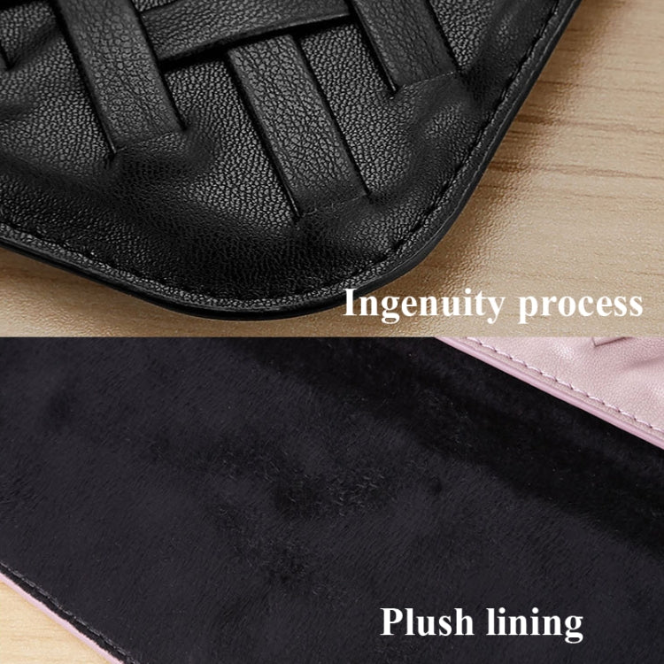 Hand-Woven Computer Bag Notebook Liner Bag, Applicable Model: 15 inch (A1707 / 1990/1398/2141)(Golden)