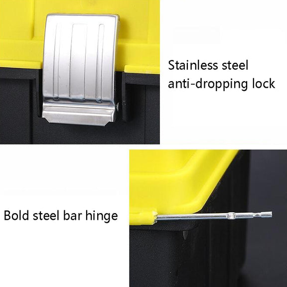 21 inch Folding  Hardware Storage Box Hand-Filled Car Parts Toolbox Portable Electrician Repair Toolbox
