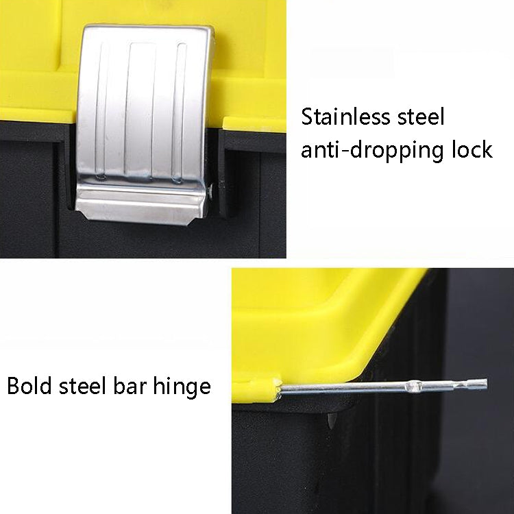 21 inch Folding  Hardware Storage Box Hand-Filled Car Parts Toolbox Portable Electrician Repair Toolbox