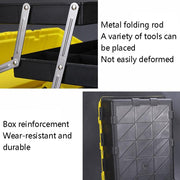 21 inch Folding  Hardware Storage Box Hand-Filled Car Parts Toolbox Portable Electrician Repair Toolbox