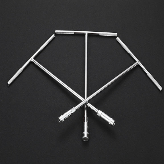 T-Wrench Car Assembly Repair Sleeve Wrench Hexagon Lengthening Socket, Specification: 10mm