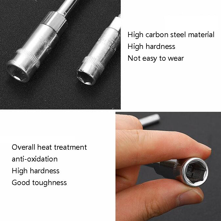 T-Wrench Car Assembly Repair Sleeve Wrench Hexagon Lengthening Socket, Specification: 16mm - Hand Tool Sets by PMC TechLife | Online Shopping South Africa | PMC TechLife | Buy Now Pay Later Mobicred