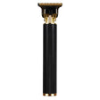 Hollow T-Shaped Steel Head Hair Trimmer USB Charging Carving Electric Hair Clipper, Color: Black - free shipping - PMC TechLife - Order now!