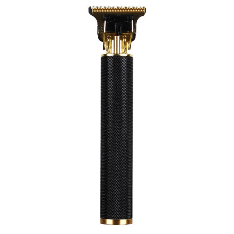 Hollow T-Shaped Steel Head Hair Trimmer USB Charging Carving Electric Hair Clipper, Color: Black - free shipping - PMC TechLife - Order now!