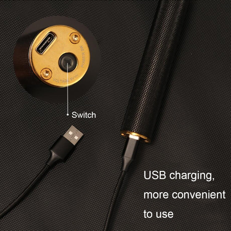 Hollow T-Shaped Steel Head Hair Trimmer USB Charging Carving Electric Hair Clipper, Color: Gradient - free shipping - PMC TechLife - Order now!