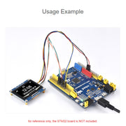 Waveshare 1.54 Inch OLED Display Module, 128��64 Resolution, SPI / I2C Communication(White)