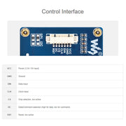 Waveshare 1.54 Inch OLED Display Module, 128��64 Resolution, SPI / I2C Communication(White)